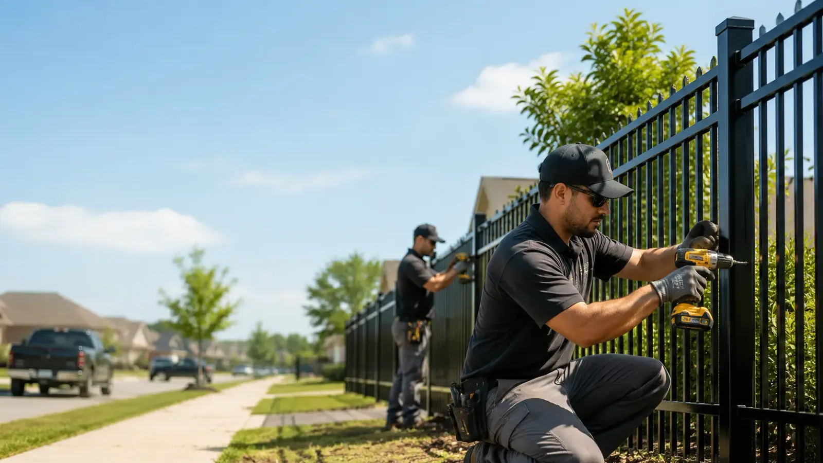 Metal Fence Installation in Des Moines, IA